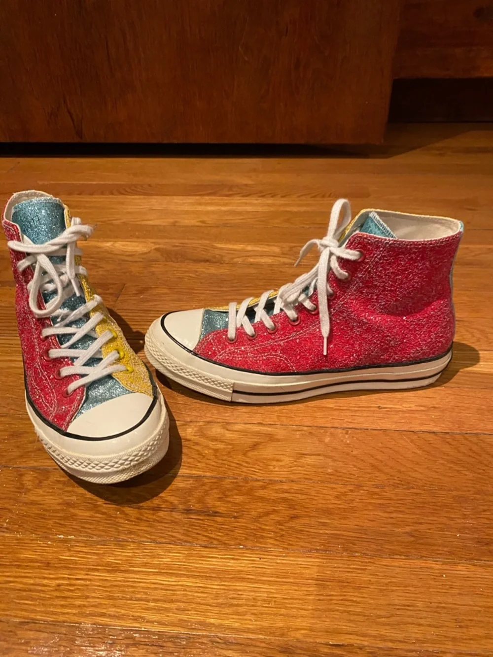 Chuck 70 Hi x JW Anderson 'Glitter Pack' sneakers - Picture 3 of 5